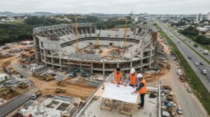 Guaramirim vai ganhar arena multiuso de R$ 45 milhões às margens da BR-280, com R$ 15 milhões vindos do Governo do Estado